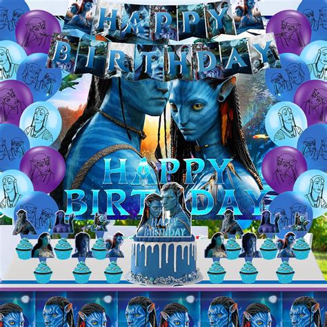 Buy Avatar Birthday Party Decorations , Birthday Party Favor with ...