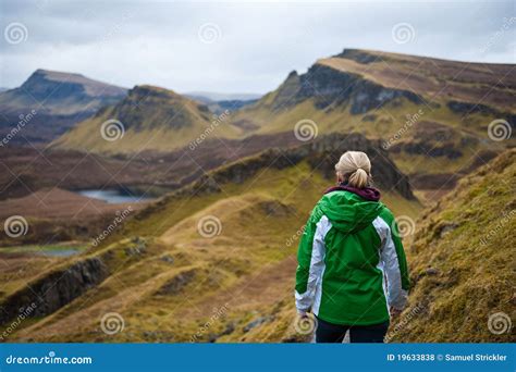 Isle of Skye Hiking stock photo. Image of lush, nature - 19633838
