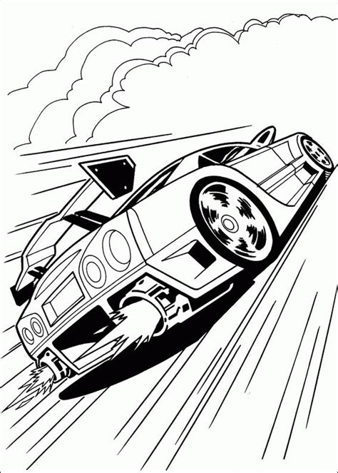 Hot Wheels Coloring Pages « dityme74