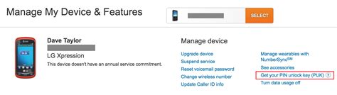 Image result for Find PUK Code on Phone Box
