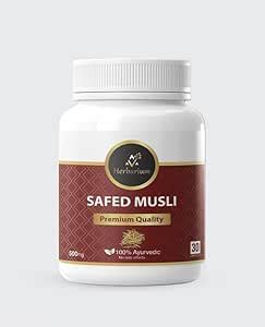 Buy Rigved Ayurveda Safed Musli Capsules (30 pcs) | 100% Pure ...