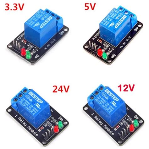 Single Channel Relay Module [Black] – Optocoupler Isolated 1-Channel Relay