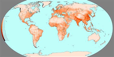World Population Distribution Map 的图像结果