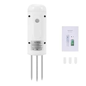 Smart Wireless Soil Moisture Sensor: Monitor Temperature, Humidity ...