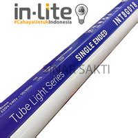 Review INLITE Lampu TL Led 18w T8 INT8G018 Lampu Led Tube T8 18 Watt ...