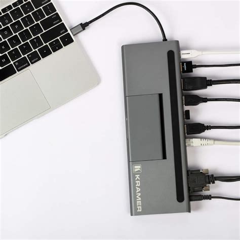 Kramer USB-C Multiport 4K Hub & Docking Station That Supports Mobile ...