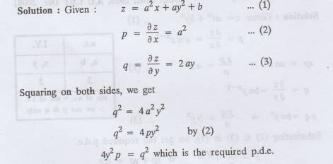 Problems based on formation of p.d.e by elimination of arbitrary ...