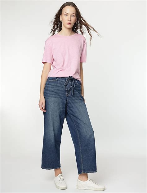 Buy Modal Cotton Crew Neck Half Sleeves T-Shirt at Marks & Spencer