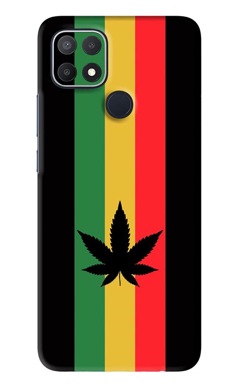 Weed Flag Oppo A15s Back Skin Wrap | Only Rs.149 – SkinLelo