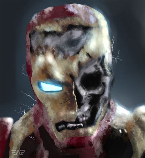 ArtStation - Iron Man Zombie