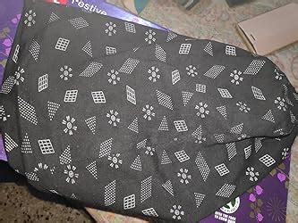 Buy VIMAL JONNEY Men's Scarf (Cap_PRT-no.2-blk_01_Black_Free Size) at ...