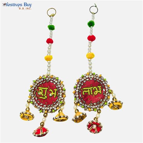 Shubh Labh Designer Toran – Auspicious Wall Décor by Festives Buy ...