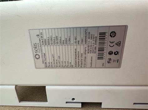 Solis Solar PV Inverter Model Number Solis-2.5K-2G - | Ubuy India