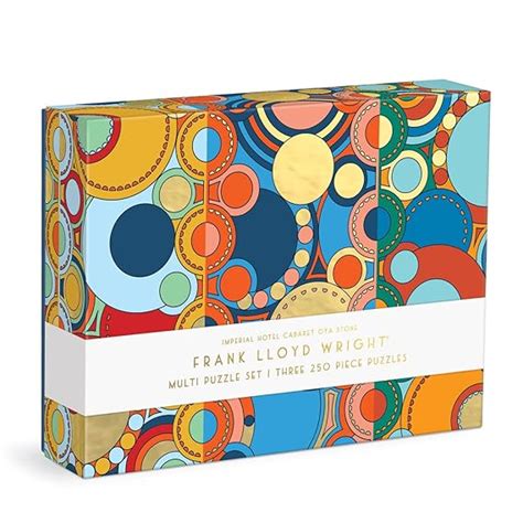 Buy Frank Lloyd Wright Imperial Hotel Multi Puzzle Set: A Story of Hope ...