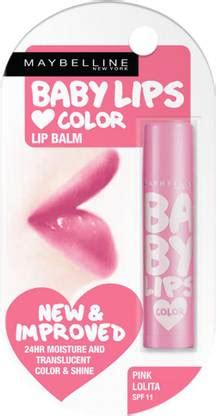 MAYBELLINE NEW YORK Baby Lips Tinted Lip Balm Pink Lolita - Price in ...