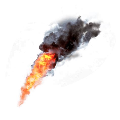 Fire Plume With Black Smoke, Fire With Smoke, Fire, Smoke PNG ...