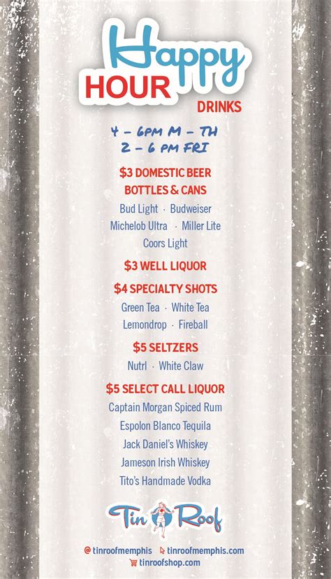 food & drink - Memphis Bar | Live Music | Tin Roof