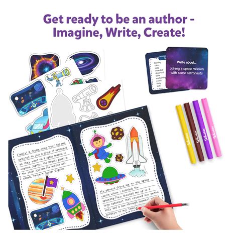 My Storybook Art Kit - Space Explorers (ages 5-10) – Skillmatics