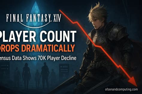 Final Fantasy XIV Player Count Drops 70K in January 2026