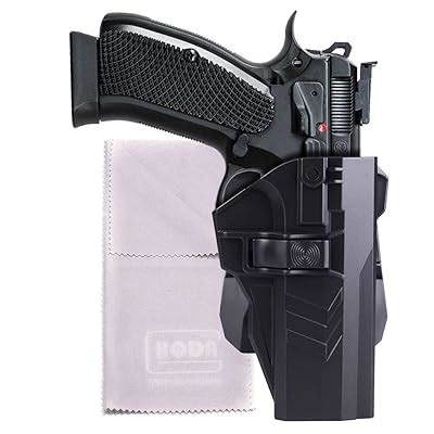 Buy HQDA OWB Holster: Fits CZ 75 SP-01 Shadow, with 360° Adjustable ...