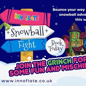 Snowball Fights with The Grinch!, Innoflate Livingston, 8 December 2024 ...