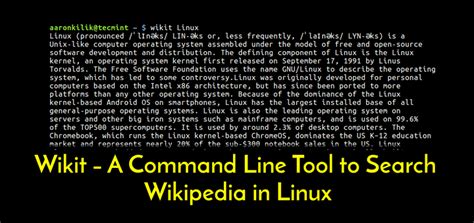 Image result for Wikipedia Command Line