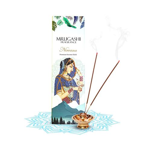Mrugashi Nirvana Incense Sticks 35 Sticks | Incense Sticks for Pooja ...