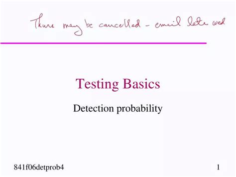 Testing Basics 的图像结果