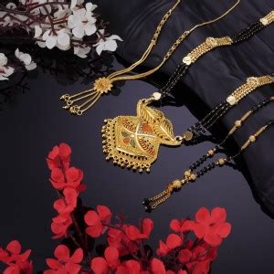 Sonavi Brass Mangalsutra Price in India - Buy Sonavi Brass Mangalsutra ...