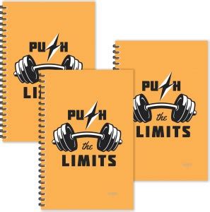 ESCAPER Push the Limits (Ruled - A5 Size - SUPER SAVER Pack of 3 ...