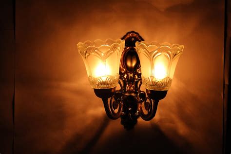 ONECYA ROYAL FANCY Traditional Uplight Antique Bronze Indoor Wall Lamp ...