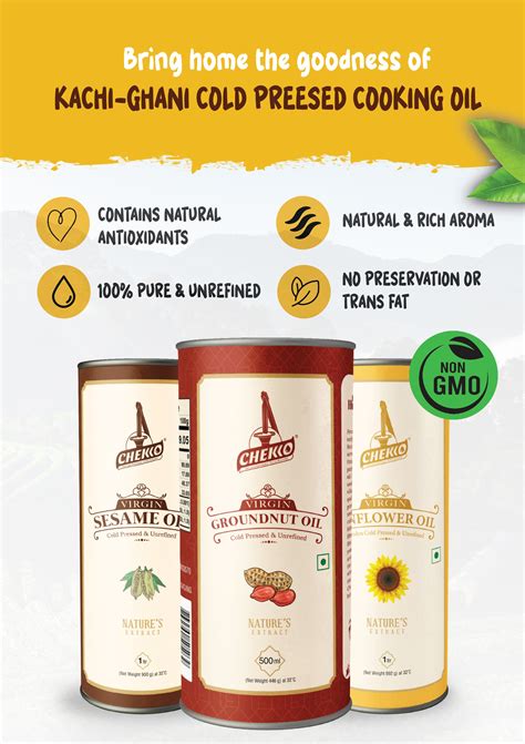 Chekko Cold Pressed Unrefined Oils – Chekko Oils Store