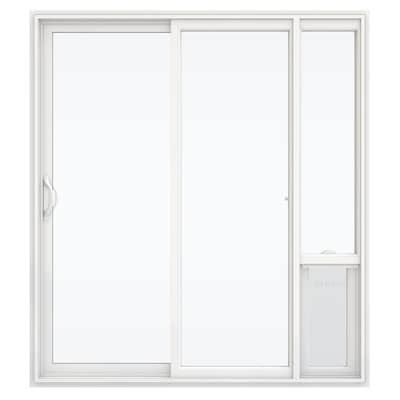 Patio Doors with Built-In Pet Door | Lowe's