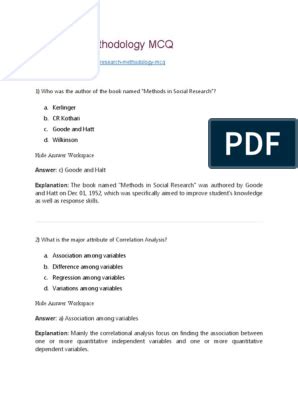 Image result for Research Method Questions and Answers