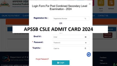 APSSB CSLE Admit Card 2024 OUT at apssb.nic.in: Download Call Letter Here
