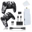 Playtastic M18 4K Ultra HD Game Stick 64 GB with 2 Wireless Controllers ...