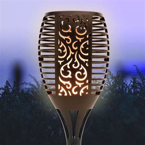 Rubicson Solcelledrevet fakkel XL - Solcellebelysning | Kjell & Company