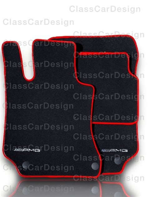 Luxury Car Carpet Velour Floor Mats for Mercedes Amg All Models A-c-cl ...