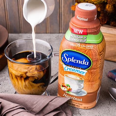 Splenda Hazelnut Coffee Creamer | No Sugar. No Corn Syrup. Only 15 ...