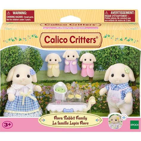FLORA RABBIT FAMILY CALICO CRITTERS - THE TOY STORE