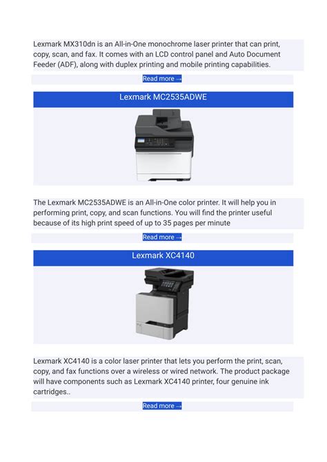 Image result for Lexmark Printer Setup