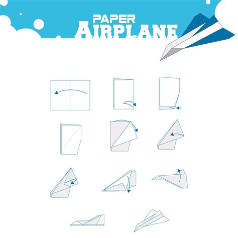 Paper Airplane Templates For Kids - 10 Free PDF Printables | Printablee