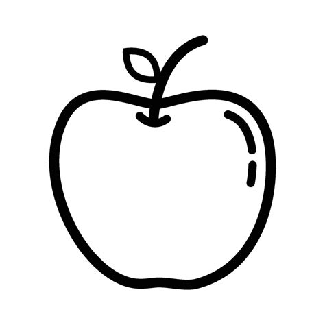 Image result for Apple Line Vector