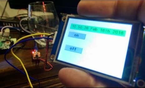 Image result for Nextion Button Example