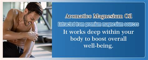 AROMATICO Magnesium Oil Spray. Extra Strength, Quick Absorbing Topical ...