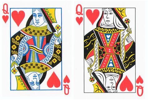 Queen Of Hearts Playing Card Clipart