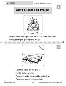 Sam's Science Fair Project (Life Science/Plants) | TpT