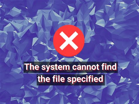Image result for Windows System Cannot Find the File Specified