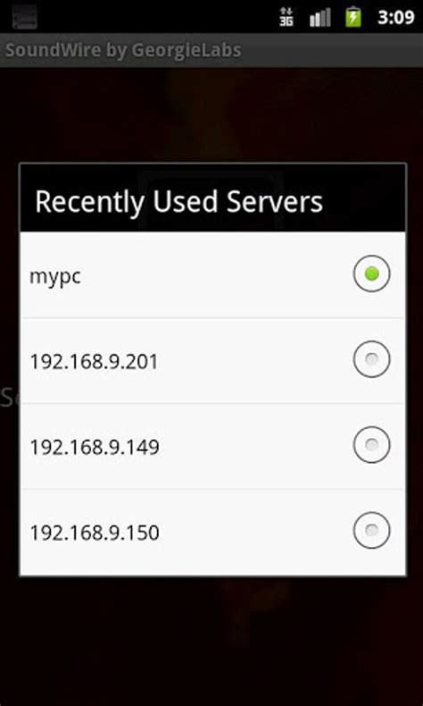 Image result for Use SoundWire App for Android