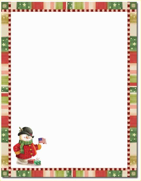 Free Holiday Stationery Templates Of 11 Best S Of Free Printable ...